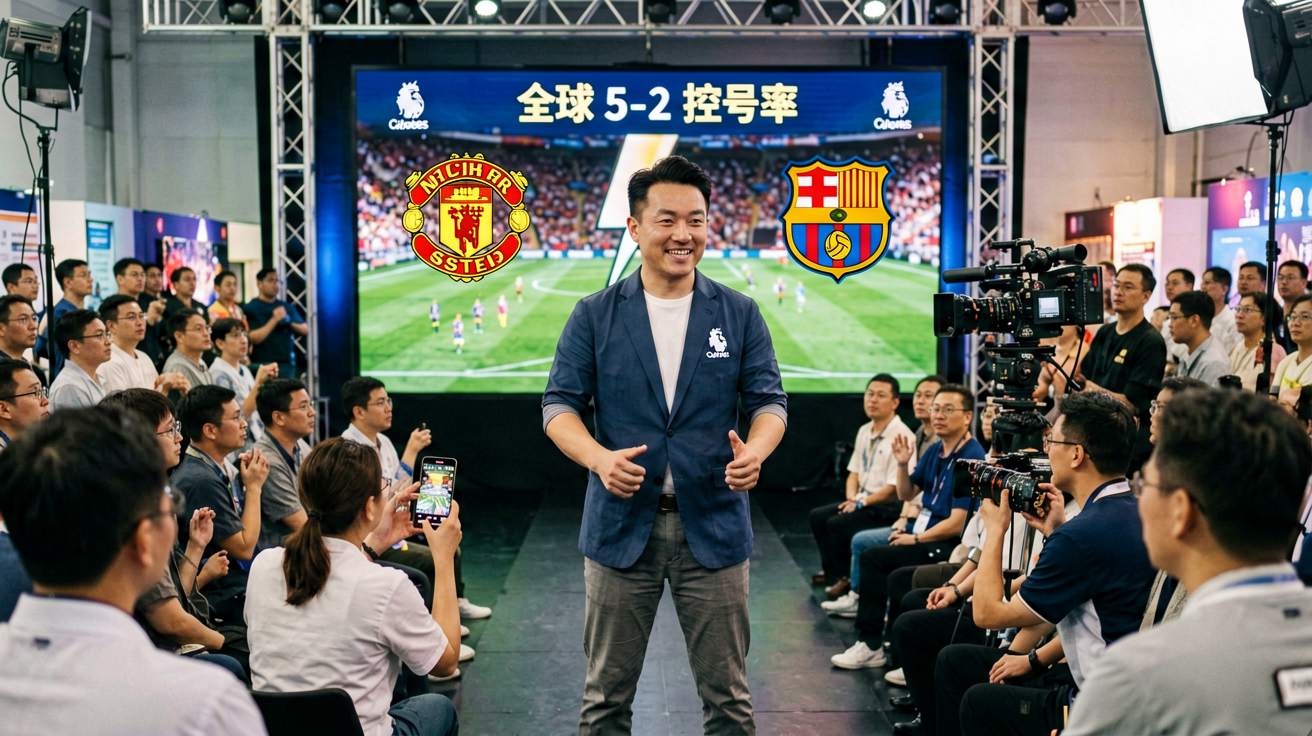 直播画面、比分弹窗、控球率图表等场景展示